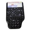 CUBRE ALFOMBRA 4 PZS NEGRO