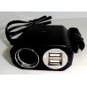 TOMA DE ENCENDEDOR 3 VIAS +2 USB