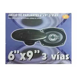 PARLANTE 6X9 3V CONO GRIS X  JGO 