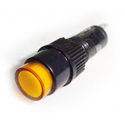LUZ PILOTO 12mm AMARILLO