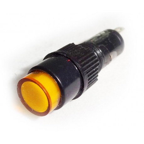 LUZ PILOTO 12mm AMARILLO