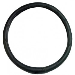 CUBRE VOLANTE CUERO NEG. 45 CM