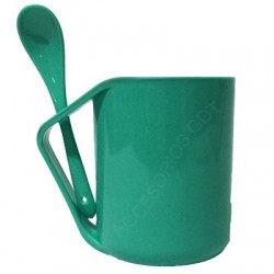 TAZA CON CUCHARILLA