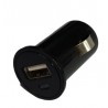FICHA CON 1 USB NEGRA
