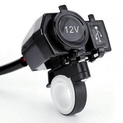 ADAPTADOR PARA MOTO CON USB