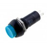 BOTON PULSADOR REDONDO AZUL