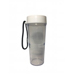 VASO DEPORTIVO TRANSPARENTE T/RECTA