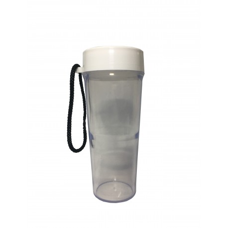 VASO DEPORTIVO TRANSPARENTE T/RECTA