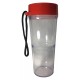 VASO DEPORTIVO TRANSPARENTE T/RECTA