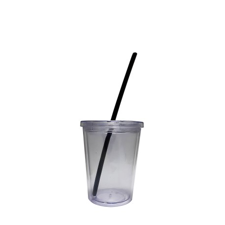 VASO DOBLE CAPA CHICO TRANSPARENTE 