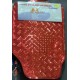 CUBRE ALFOMBRA METALIZADA ROJO