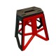 BANCO PLEGABLE ALTO NEGRO/ROJO