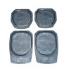 CUBRE ALFOMBRA 4 PIEZAS ANTIDERRAME 