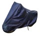 CUBRE MOTO BLUE NYLON MEDIUM