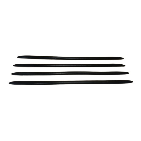PROTECTOR AUTOADHESIVO X 4 PIEZAS NEGRO 