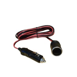 ALARGUE FICHA 12VOLT TOMA HEMBRA 