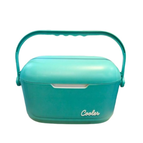 LUNCHERA COOLER  6 LITROS VERDE AGUA 