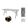 MESA RECTANGULAR PLEGABLE MEDIDA 180X70X74CM