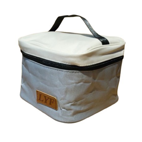  BOLSO TERMICO BLANCO/GRIS  