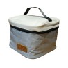  BOLSO TERMICO BLANCO/GRIS  