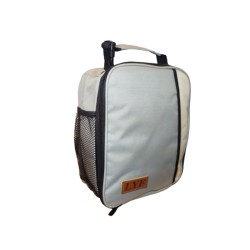  BOLSO TERMICO GRIS/BLANCO 