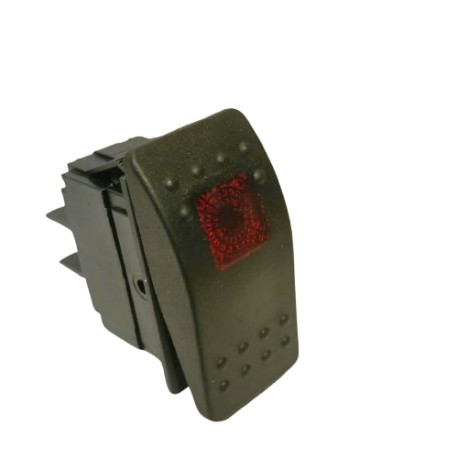 LLAVE TECLA PARA EMBUTIR 1 PUNTO CON LUZ