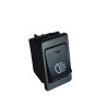 LLAVE TECLA PARA EMBUTIR 1 PUNTO ROJO