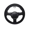 CUBRE VOLANTE DE GOMA NEGRO