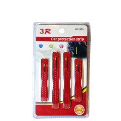 SALVAPUERTA AUTOADHESIVO ROJO X 4 PZAS