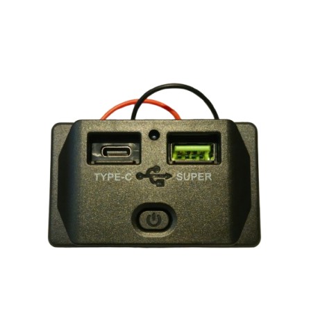 PUERTO USB C + USB CON LLAVE 