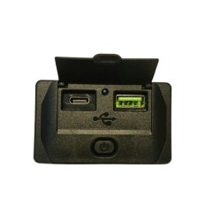 PUERTO USBC+USB CON LLAVE 