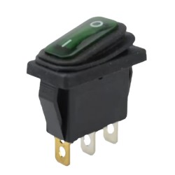 TECLA CON FUELLE 1 PUNTO CON LUZ 