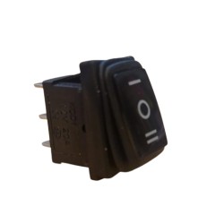 TECLA MINI CON FUELLE INVERSORA NEGRA 