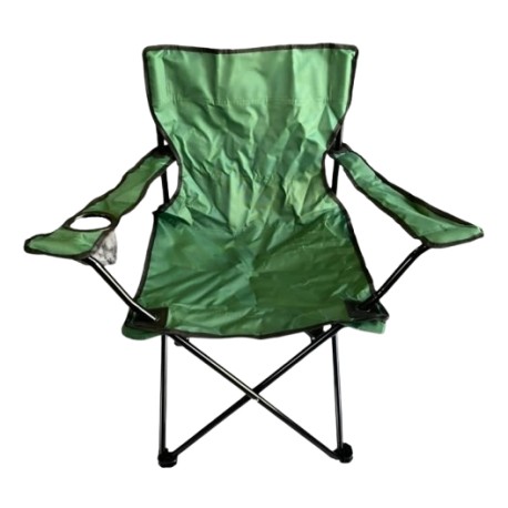 SILLA DE CAMPING PLEGABLE VERDE 