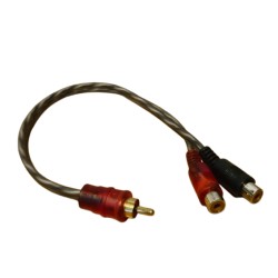 CABLE DERIVADOR "Y" RCA 1M/2H 