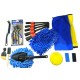 KIT DE LIMPIZA 18 PIEZAS + BOLSO