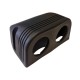 GABINETE PLASTICO 2 BOCA 30MM