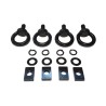 KIT DE 4 ANCLAJES DE AMARRE "T" PARA PORTAEQUIPAJE 