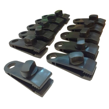 SET DE 20 CLIP DE SUJECION PARA LONAS