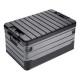 CAJON PLEGABLE NEGRO/GRIS 35LTS