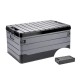 CAJON PLEGABLE NEGRO/GRIS 35LTS