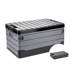 CAJON PLEGABLE NEGRO/GRIS 35LTS