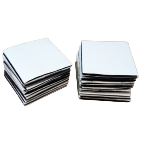 SET DE 20 VELCRO PARA AUTO MEDIDA 5X5CM