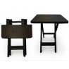 MESA PLEGABLE NEGRA 
